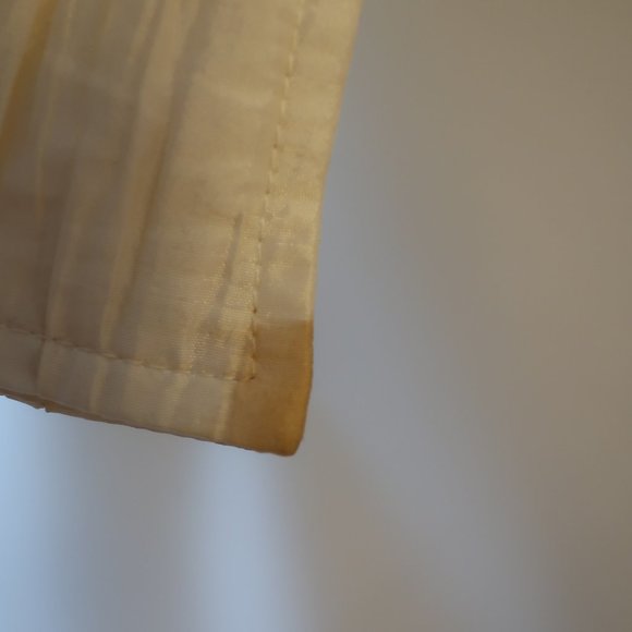 CHRISTINA MAKOWSKY CRINKLED LONG SLEEVE TOP SZ 6 * - Picture 7 of 8